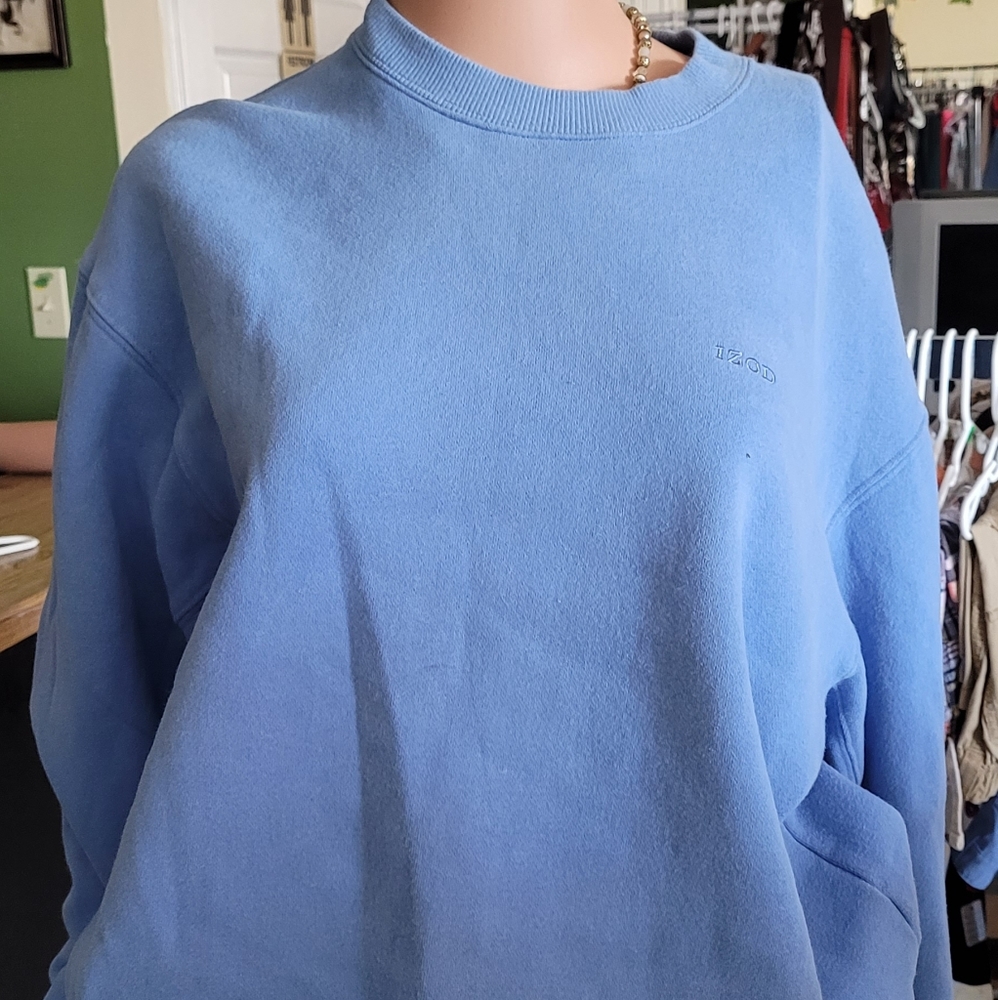 Light Blue Izod Crewneck